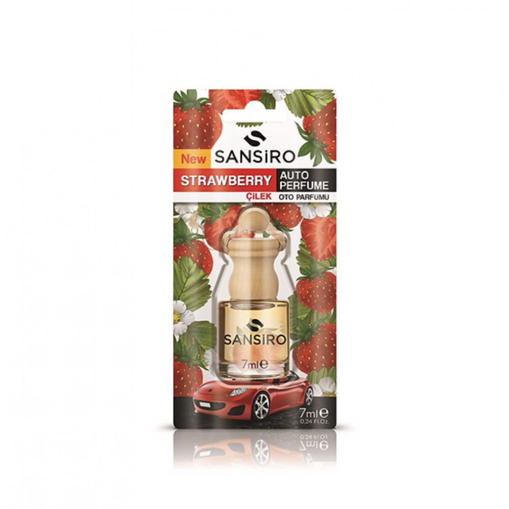 SANSIRO - Αρωματικό Αυτοκινήτου  Strawberry 7ML