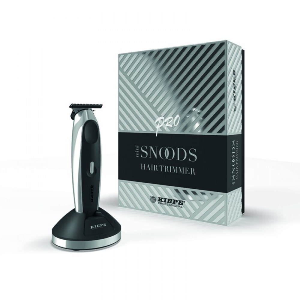 Kiepe Mini Snoods Pro Επαγγελματική Επαναφορτιζόμενη Κουρευτική Μηχανή Μαύρο/Ασημί