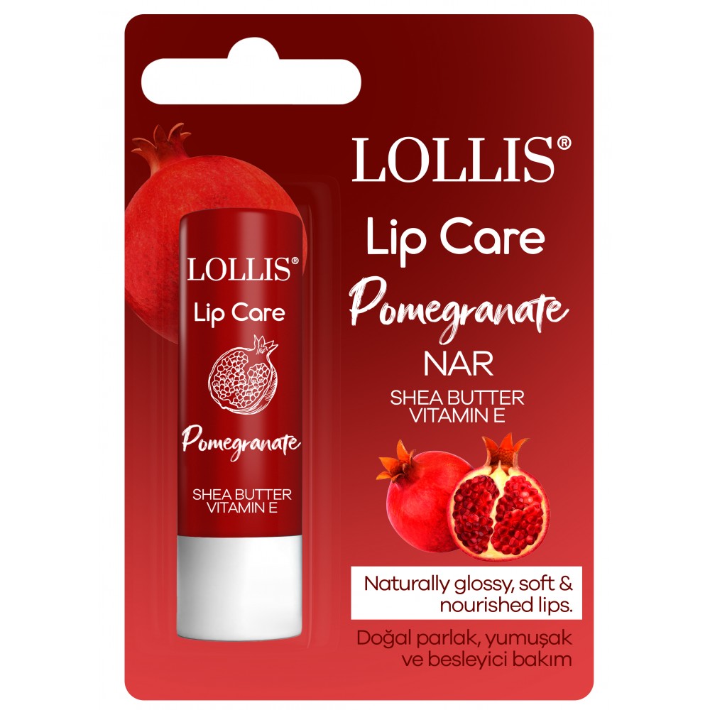 LOLLIS - LIPCARE POMEGRANATE
