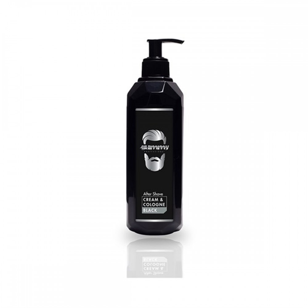 Gummy After Shave Cream Cologne - Black 400 ml