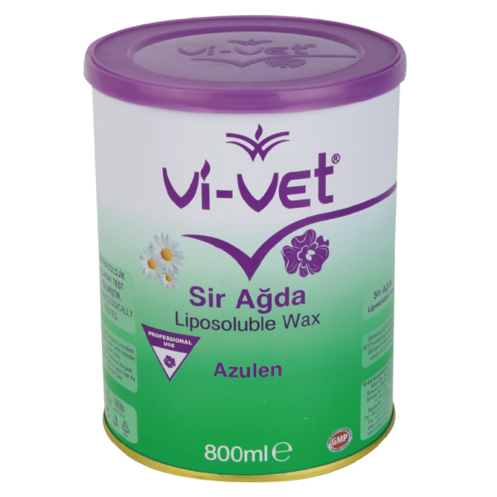 VI-VET Κερί Αποτρίχωσης  ΑΖULEN 800 ML