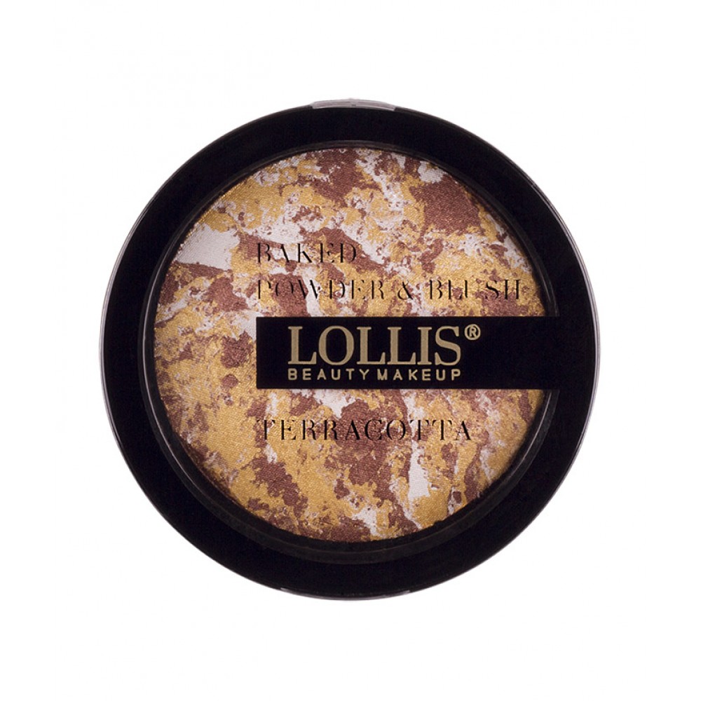 LOLLIS - TERRACOTTA BAKED POWDER & BLUSH ON 03