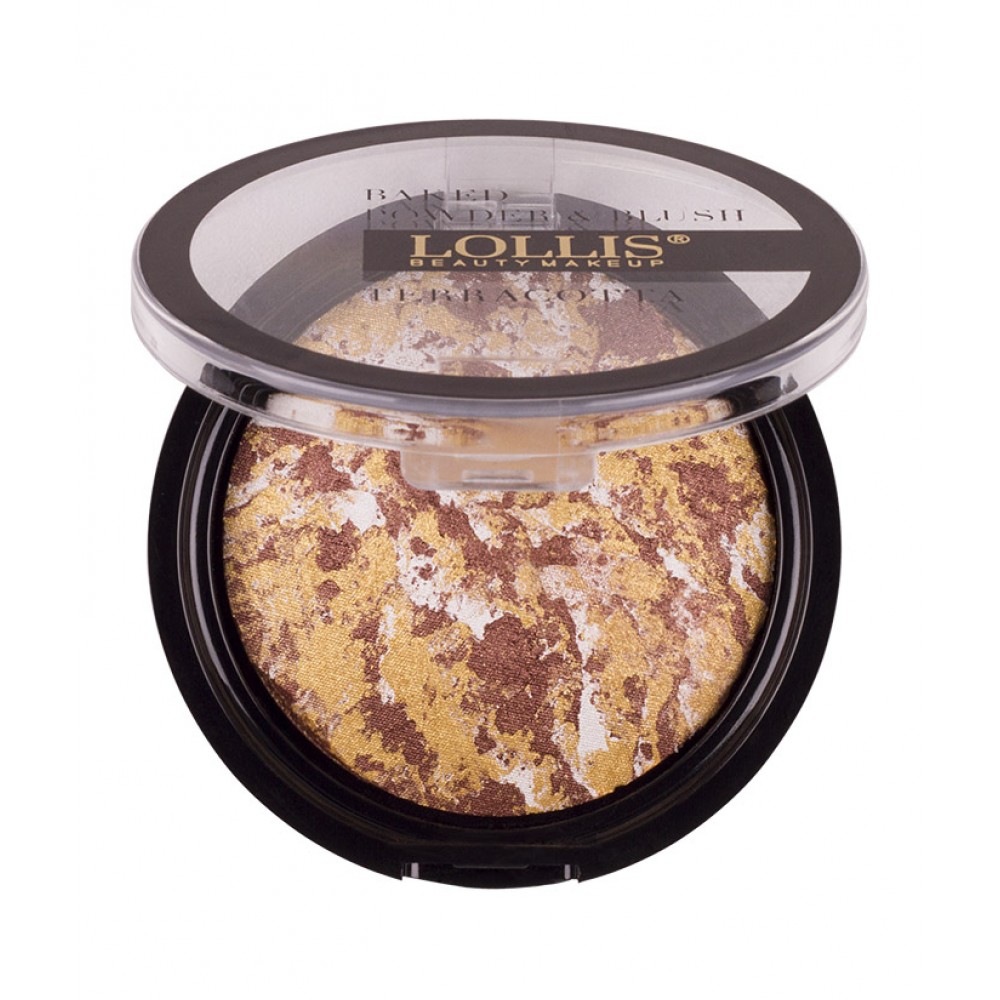 LOLLIS - TERRACOTTA BAKED POWDER & BLUSH ON 03