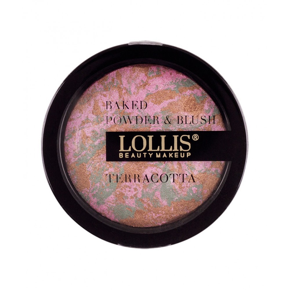 LOLLIS - TERRACOTTA BAKED POWDER & BLUSH ON 02