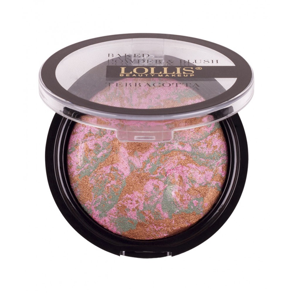LOLLIS - TERRACOTTA BAKED POWDER & BLUSH ON 02