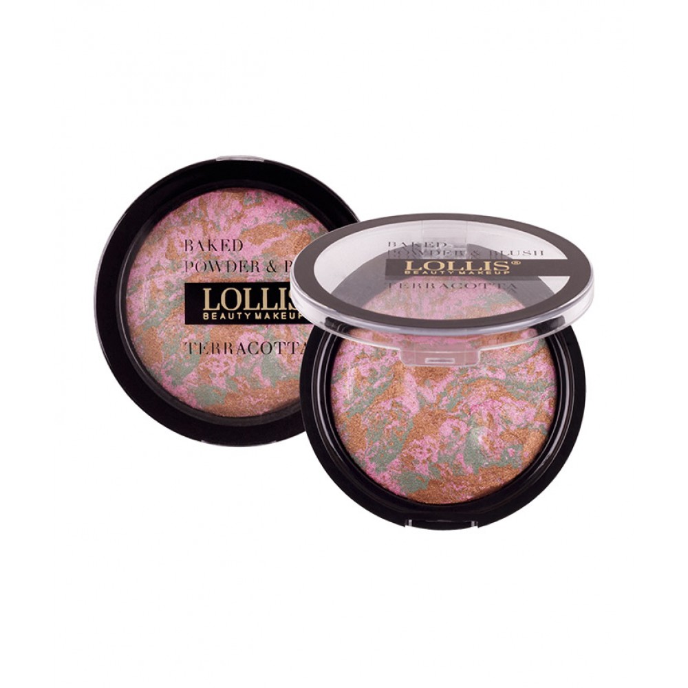 LOLLIS - TERRACOTTA BAKED POWDER & BLUSH ON 02