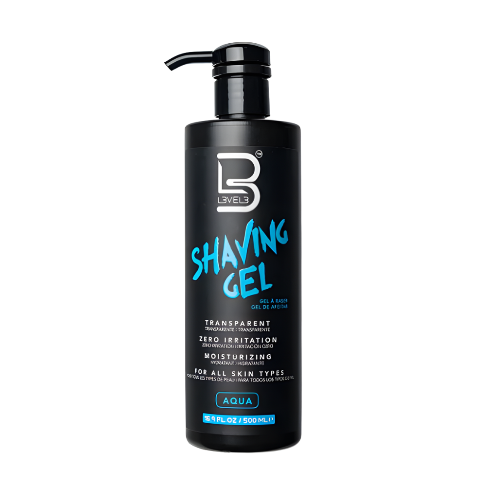L3VEL3 - SHAVING GEL AQUA 500 ML