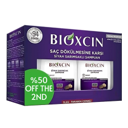 Bioxcin - Σαμπουάν Μαύρου Σκόρδου 300 ml (2nd -%50)