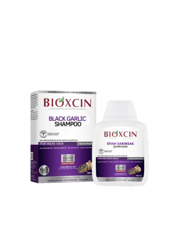 Bioxcin - Σαμπουάν Μαύρου Σκόρδου 300 ml