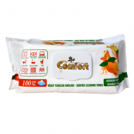 MY COMFORT - ΜΑΝΤΗΛΑΚΙΑ ΚΑΘΑΡΙΣΜΟΥ ΕΠΙΦΑΝΕΙΩΝ ΓΕΝΙΚΗΣ ΧΡΗΣΗΣ ΜΕ ΑΡΩΜΑ ΜΑΝΤΑΡΙΝΗΣ ΜΠΟΝΤΡΟΥΜ 100 ΤΕΜ