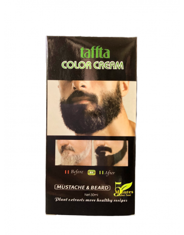 Taffta for Men - Mustache and Beard Color Cream 3.0 Dark Brown 30 ml