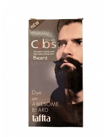 Taffta Colors for Men - Mustache and Beard Color Cream Black 30 ml