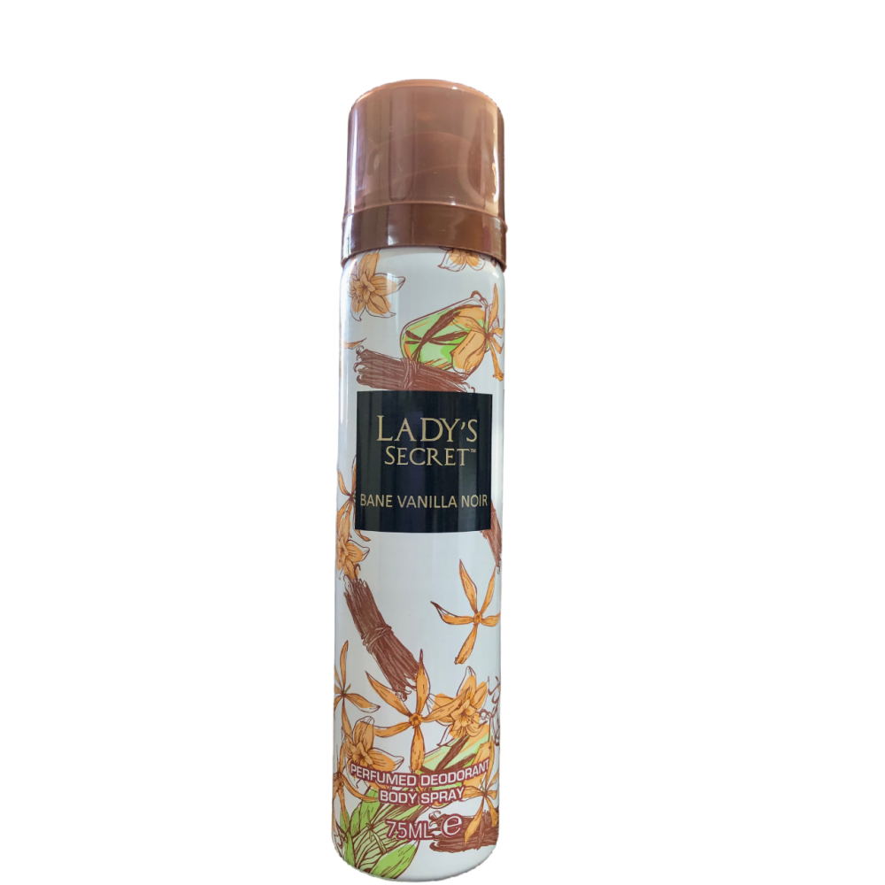Lady's Secret - Γυναικείο Αρωματικό Αποσμητικό Bane Vanilla Noir 75 ml