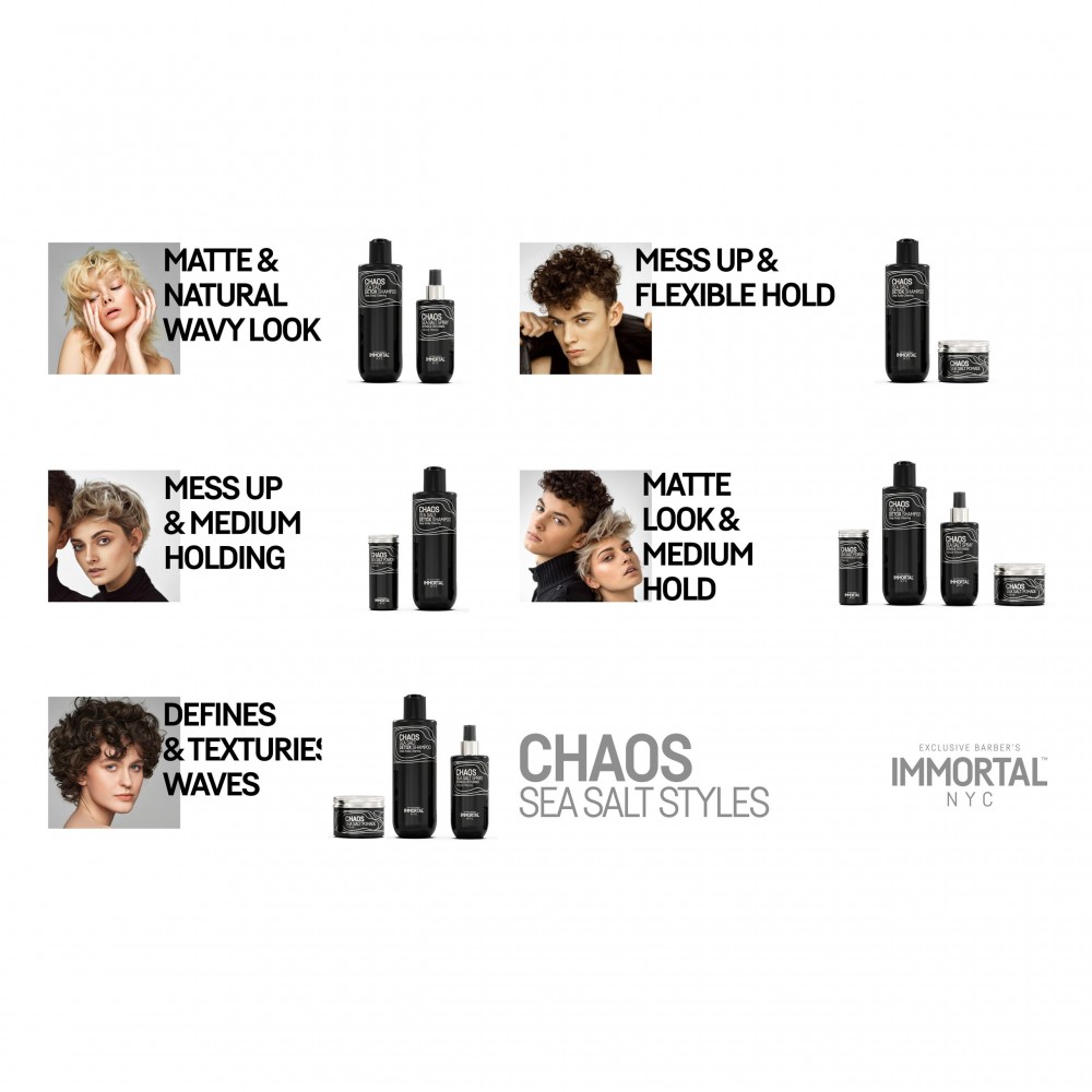 IMMORTAL NYC CHAOS Sea Salt Spray 250ml