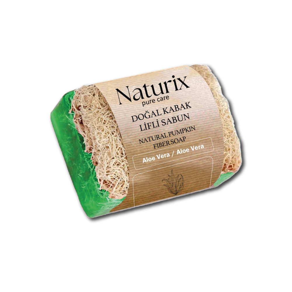 NATURIX - ΣΑΠΟΥΝΙ ΦΥΣΙΚΗΣ ΛΟΥΦΑΣ ΜΕ ALOE VERA 130 GR