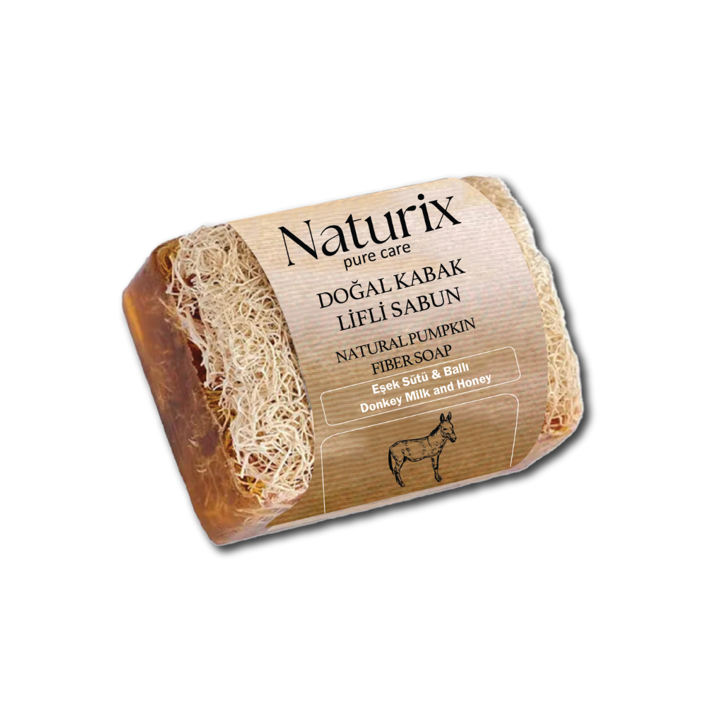 NATURIX - ΣΑΠΟΥΝΙ ΦΥΣΙΚΗΣ ΛΟΥΦΑΣ ΜΕ ΓΑΛΑ ΓΑΙΔΟΥΡΑΣ 130 GR
