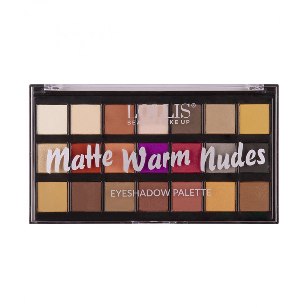 LOLLIS - MATTE WARM NUDES EYESHADOW PALETTE