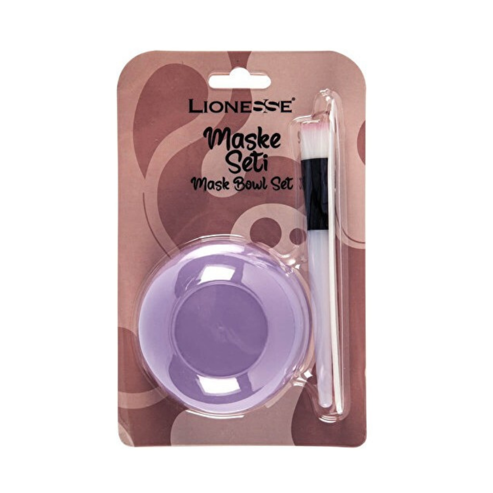 LIONESSE - Σετ για εφαρμογής μάσκας μοβ