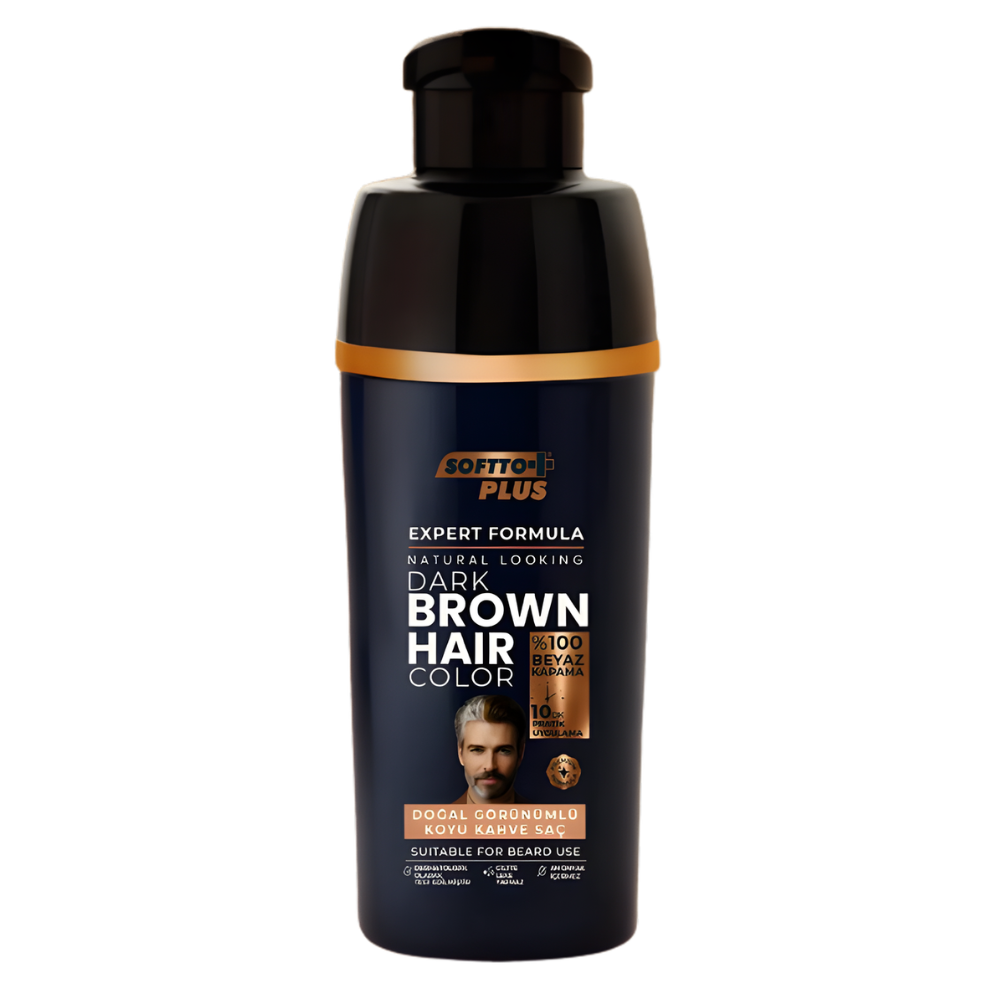 SOFTTO+ ΚΑΦΕ ΑΝΔΡΙΚΗ ΒΑΦΗ ΜΑΛΛΙΩΝ ΦΥΣΙΚΗΣ ΕΜΦΑΝΙΣΗΣ 400 ML