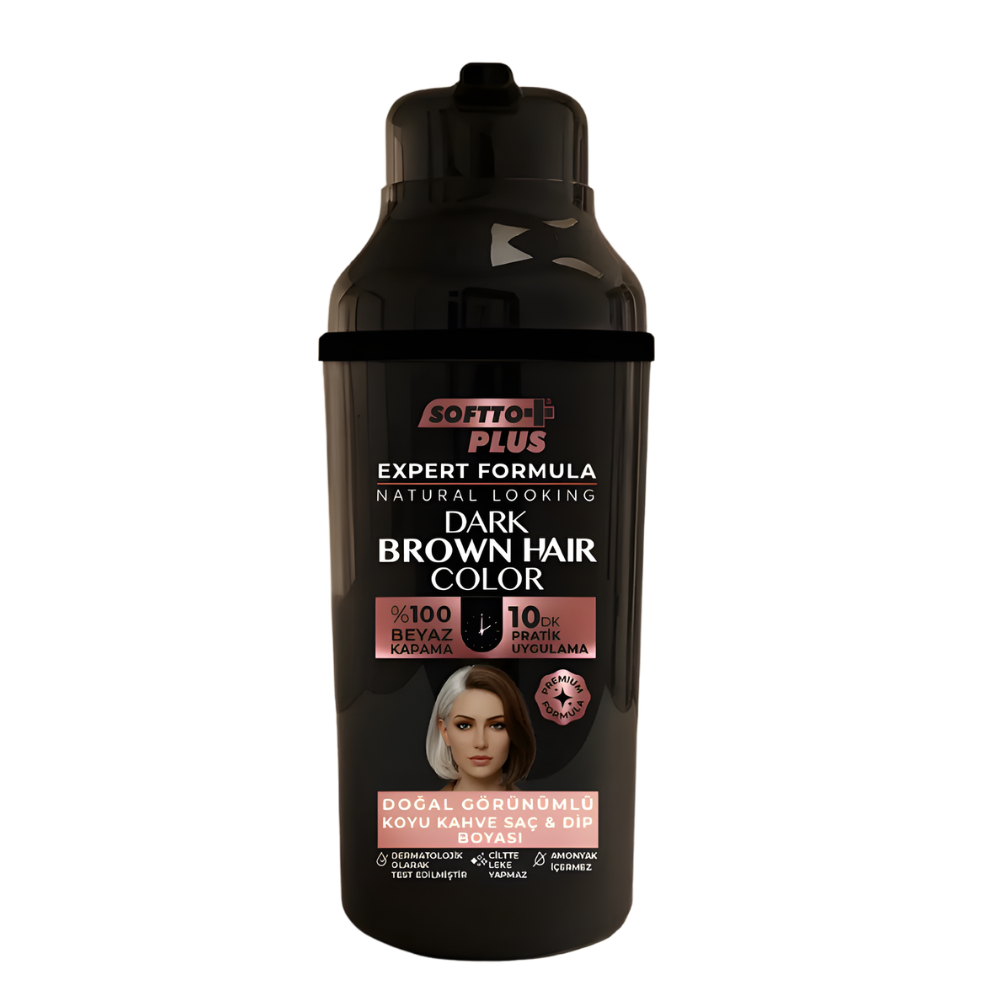 SOFTTO+ ΚΑΦΕ ΓΥΝΑΙΚΕΙΑ ΒΑΦΗ ΜΑΛΛΙΩΝ ΦΥΣΙΚΗΣ ΕΜΦΑΝΙΣΗΣ 400 ML