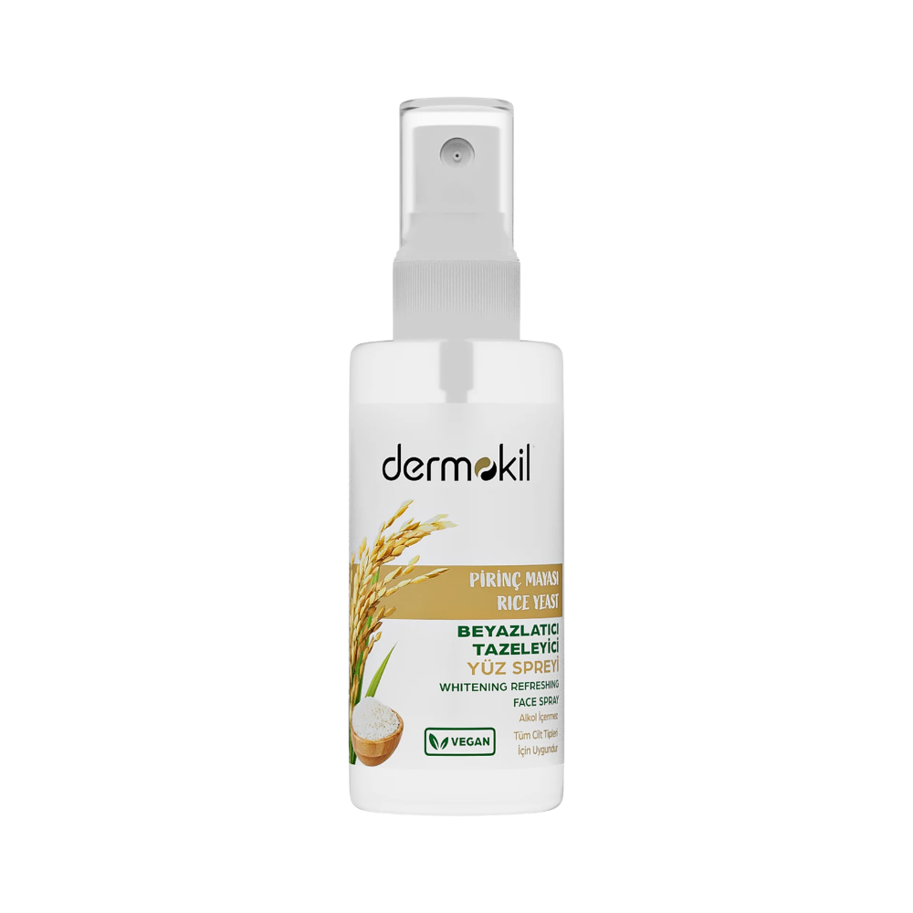 DERMOKIL - ΣΠΡΕΙ ΠΡΟΣΩΠΟΥ ΓΙΑ ΛΕΥΚΑΝΣΗ (Whitening Face Sprey Rice Yeast) 50ml