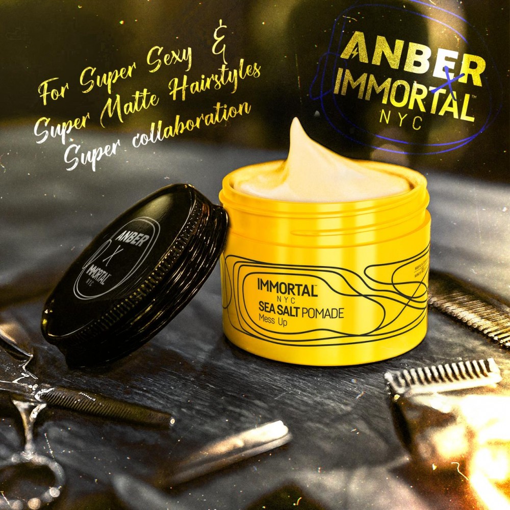 IMMORTAL NYC - SEA SALT POMADE x ANBER STAYSHARP 100 ML