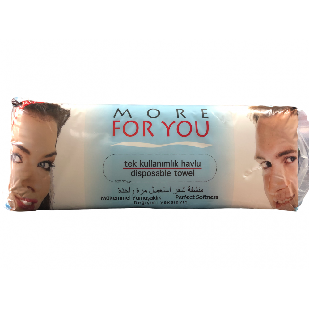 More For You Πετσέτα Κομμωτηρίου Μιας Χρήσης 50 τεμάχια