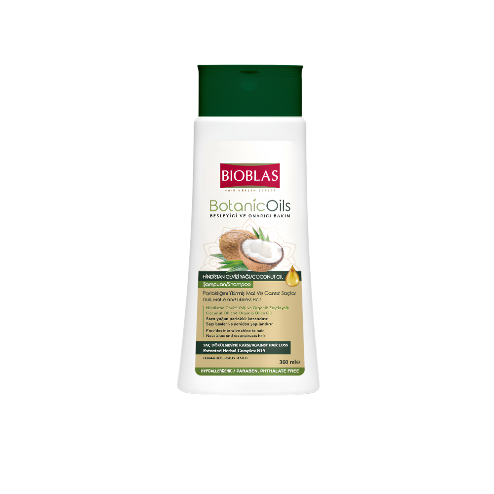 BIOBLAS - COCONUT OIL SHAMPOO 360ml