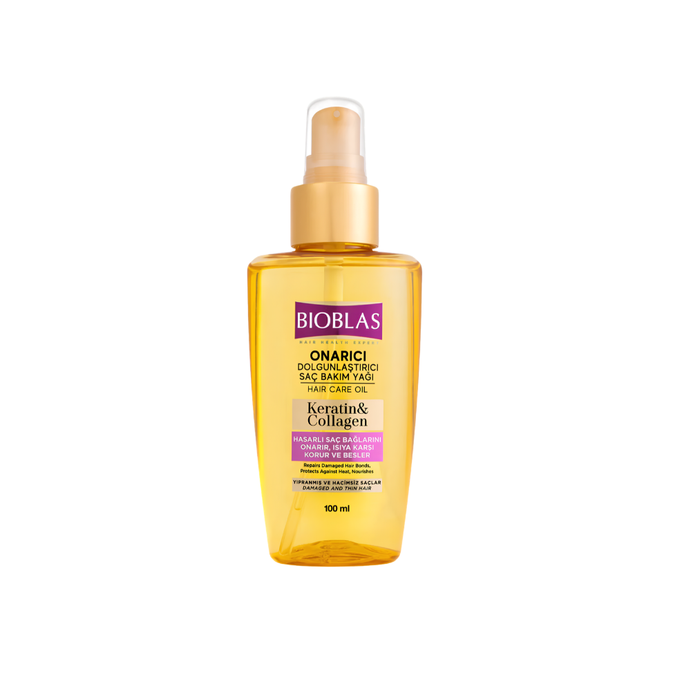 BIOBLAS -  Λάδι Περιποίησης Keratin & Collagen 100ml