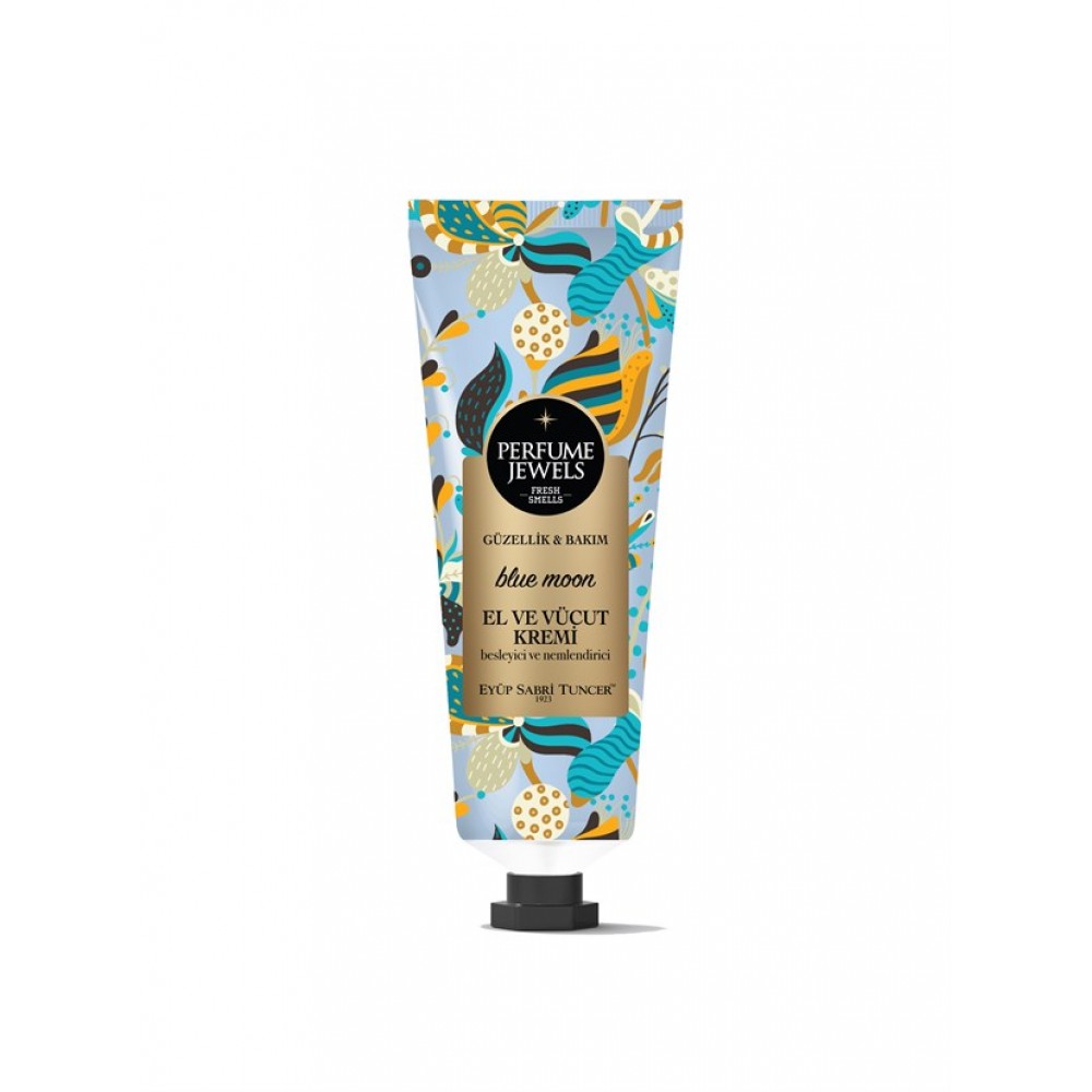 PERFUME JEWELS Blue Moon Κρέμα Χεριών και Σώματος Σωληνάριο 50 ml
