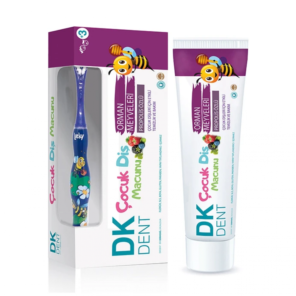 DERMOKIL - ΠΑΙΔΙΚΗ ΟΔΟΝΤΟΚΡΕΜΑ ΦΡΟΥΤΑ ΔΑΣΟΥΣ 50 ML