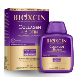 BIOXCIN - COLLAGEN & BIOTIN Volumizing Shampoo Σαμπουάν για Όγκο 300ml