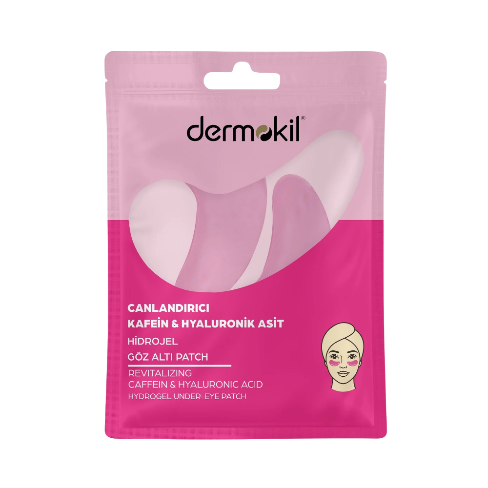 DERMOKIL - CAFEIN & HYALURANIK ASIT UNDER EYE PATCH 7gr