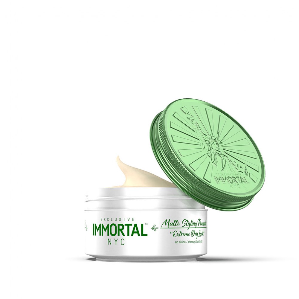 IMMORTAL NYC - EXTREME DRY LOOK MATTE STYLING POMADE 150 ML