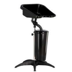 Φορητός Λουτήρας Μαύρος με Δεξαμενή