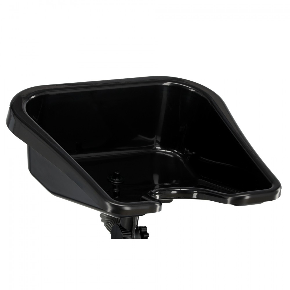 Φορητός Λουτήρας Μαύρος με Δεξαμενή