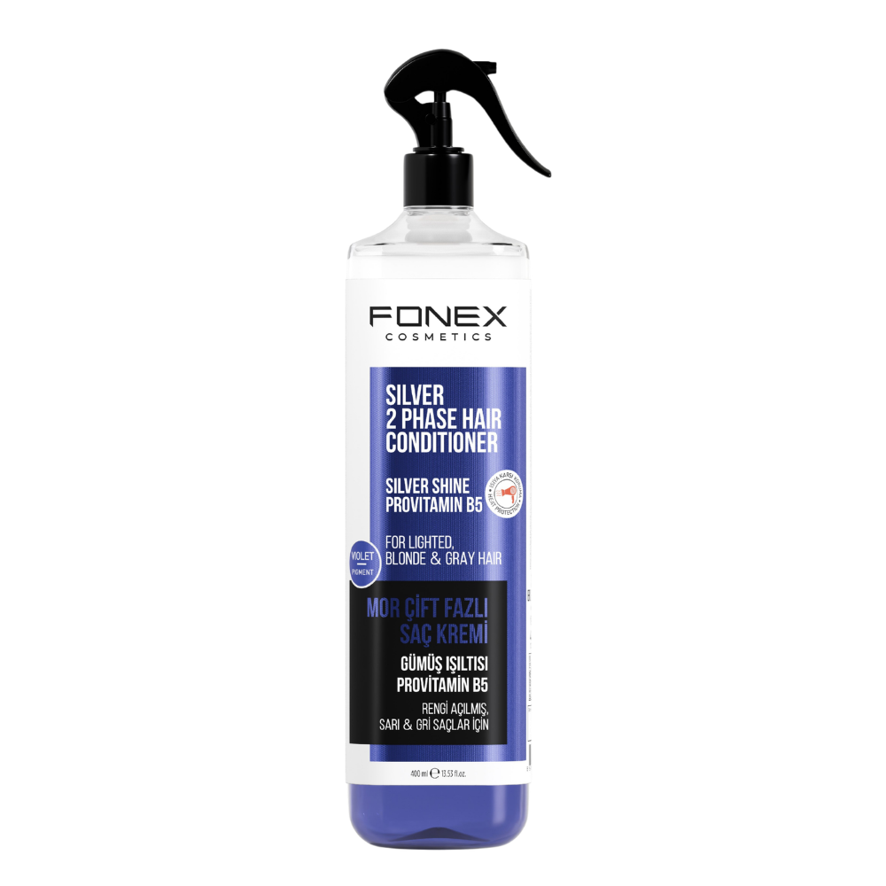 FONEX - SILVER 2 PHASE HAIR CONDITIONER 400ML