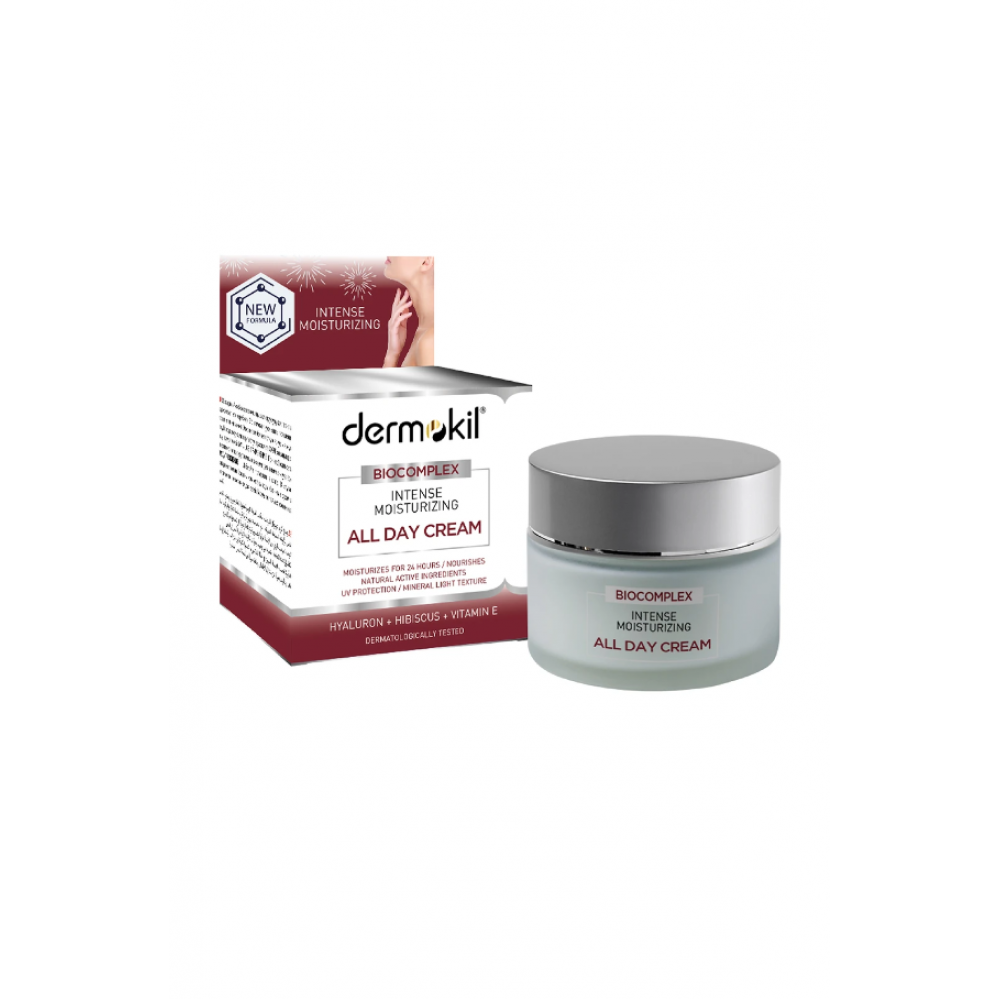 DERMOKIL - ΕΝΥΔΑΤΙΚΗ ΚΡΕΜΑ ΗΜΕΡΑΣ ALL DAY BIOCOMPLEX 50 ML