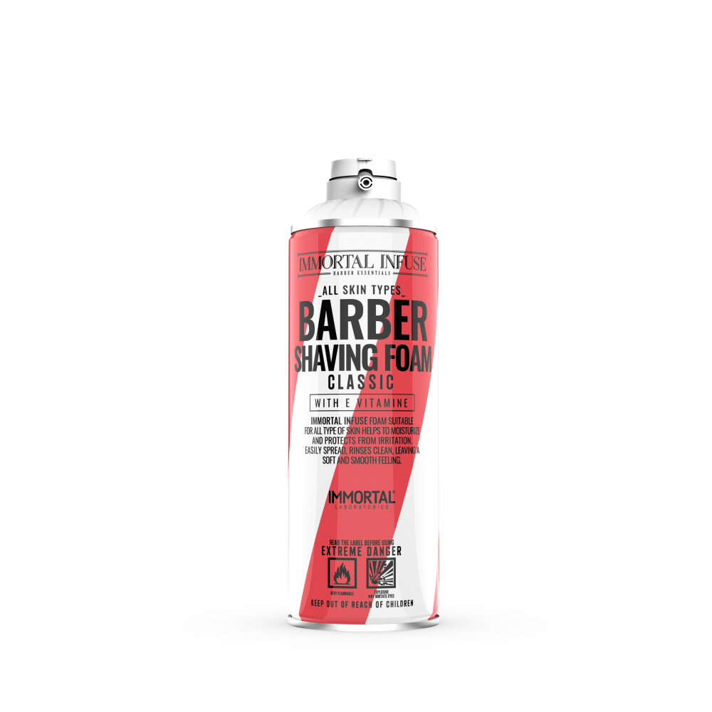 IMMORTAL Infuse Barber Shaving Foam Classic 500 ml 