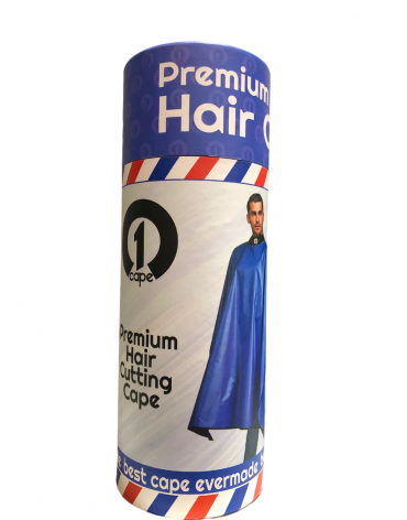 The Shave Factory Premium Hair Cutting Cape Blue Unisex