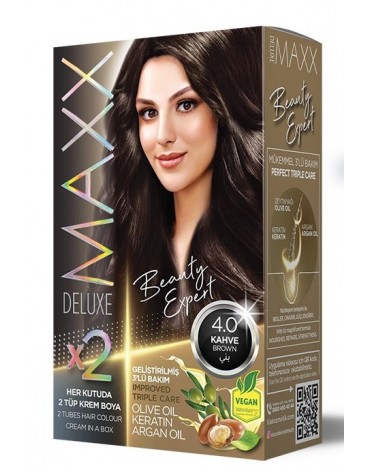 Maxx Deluxe Hair Color 4.0 BROWN