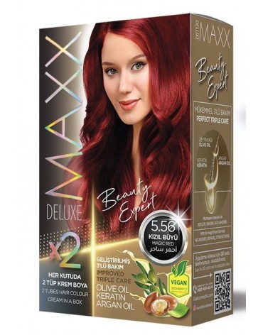 Maxx Deluxe Hair Color 5.56 MAGIC RED
