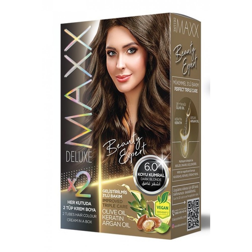 Maxx Deluxe Hair Color 6.0 DARK BLONDE