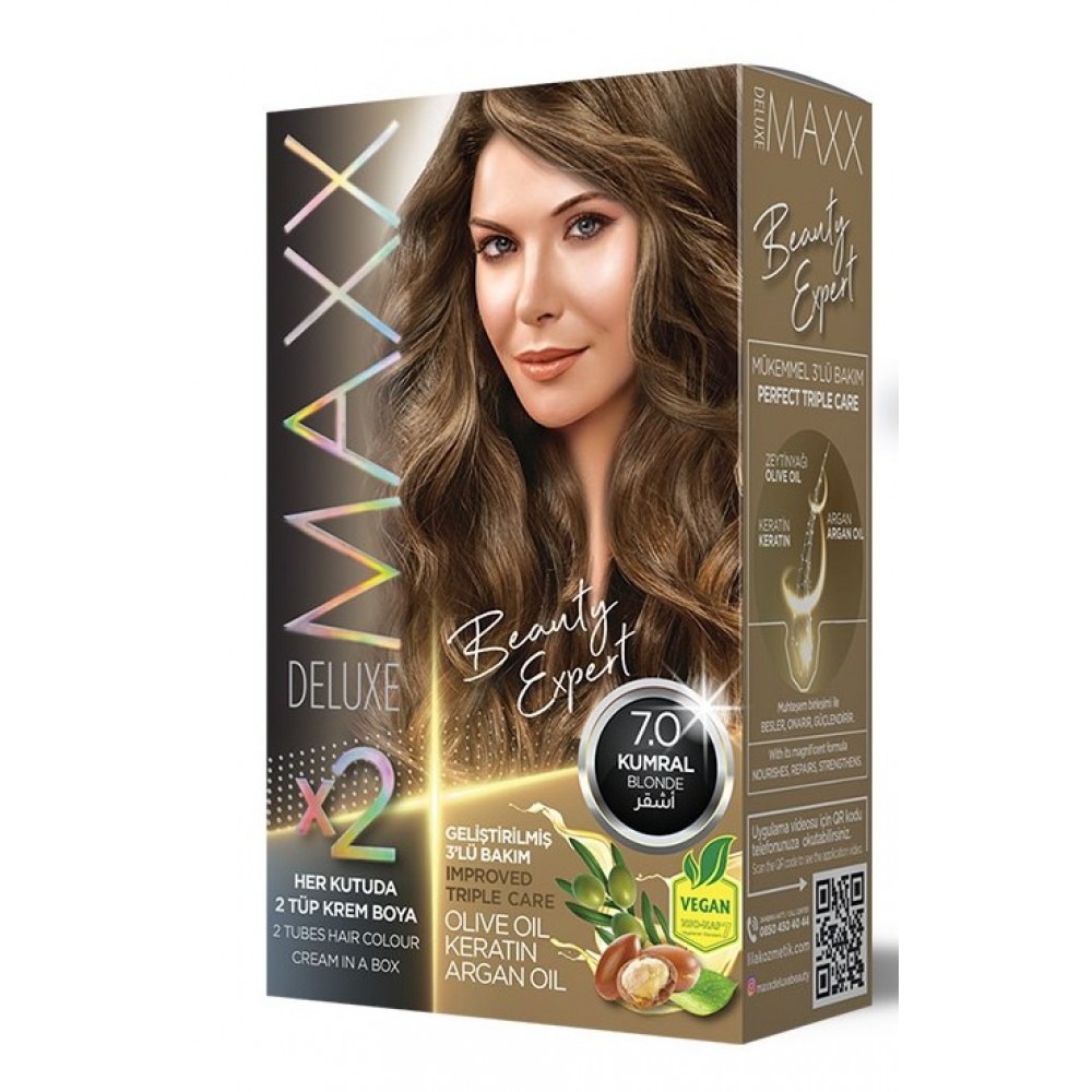 Maxx Deluxe Hair Color 7.0 BLONDE
