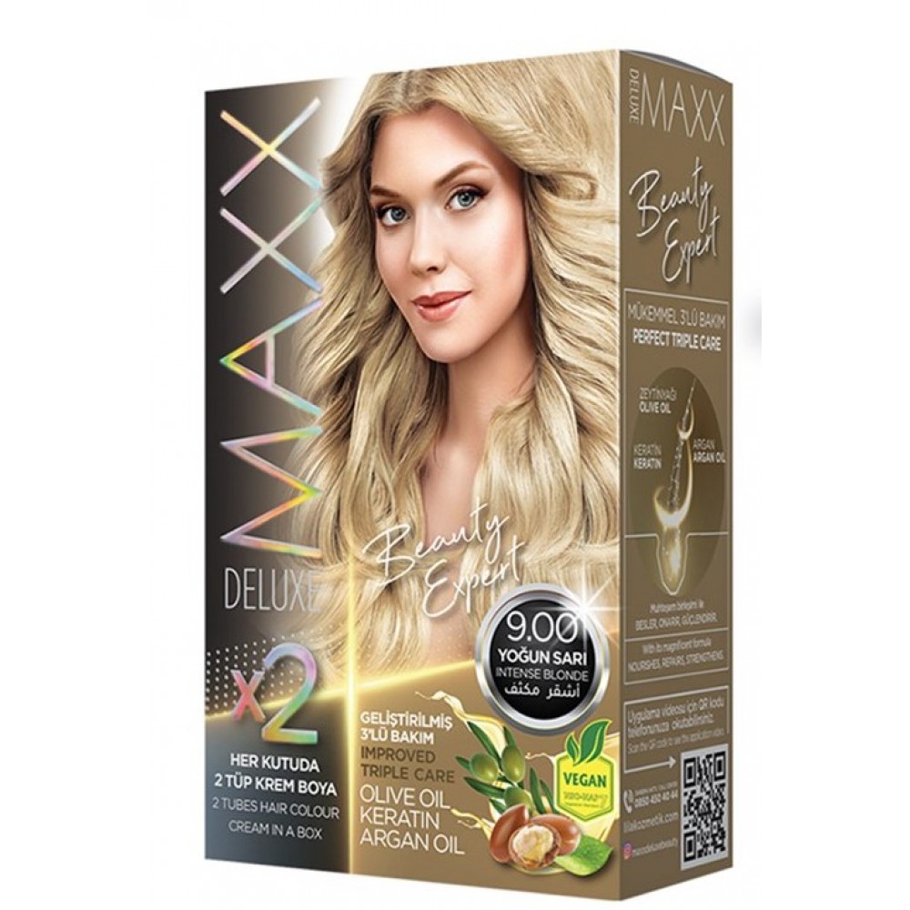 Maxx Deluxe Hair Color 9.00 INTENSE BLONDE
