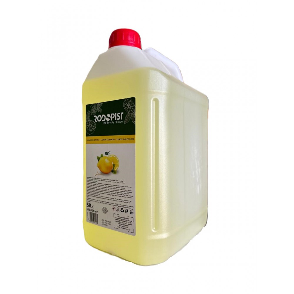 RODOPIST - Κολόνια Κλασικό Λεμόνι 5000 ml 80°