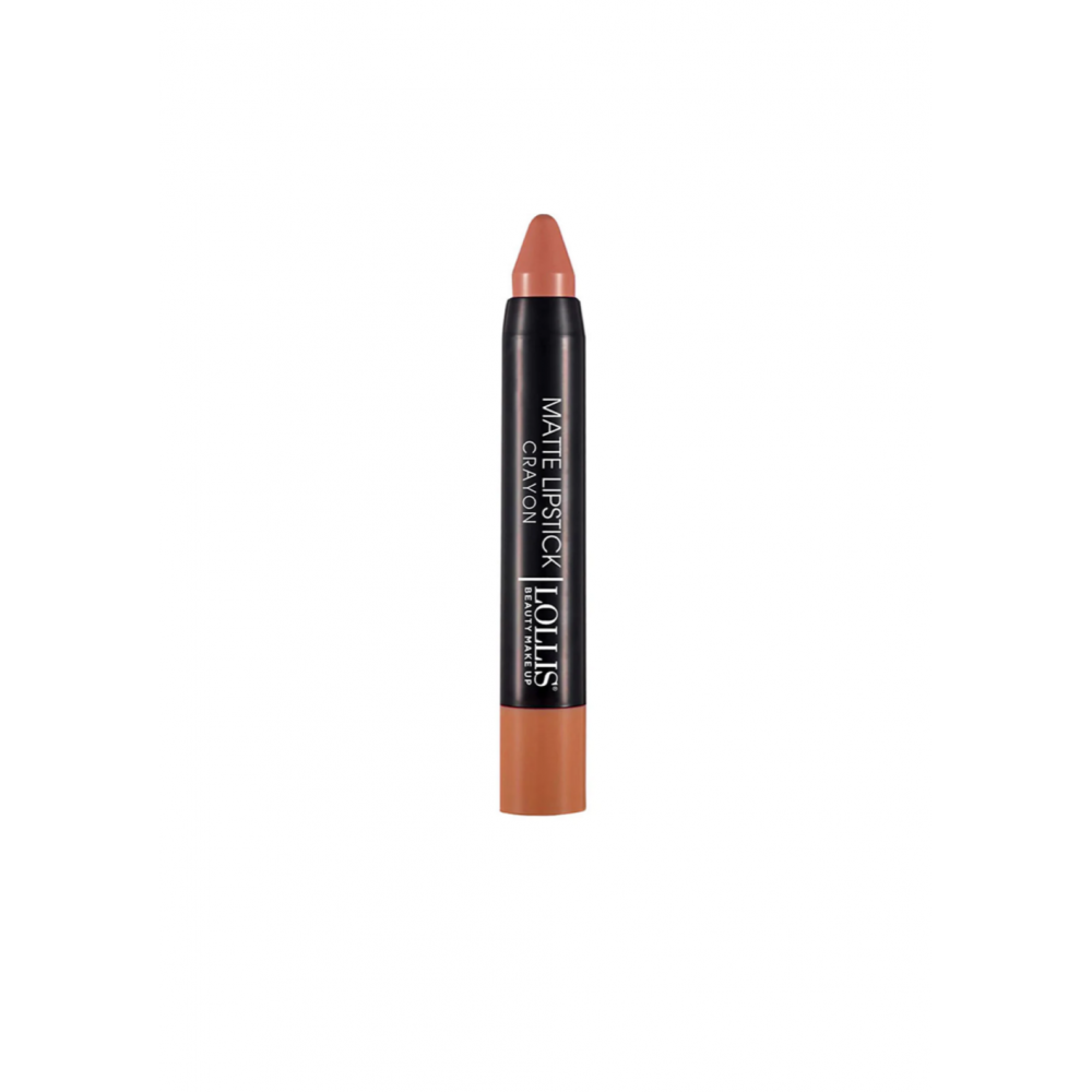 Lollis – Matte Lipstick Crayon 05 Brown Rust 3 g