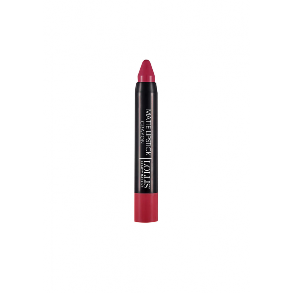Lollis – Matte Lipstick Crayon 07 Mexican Red 3 g