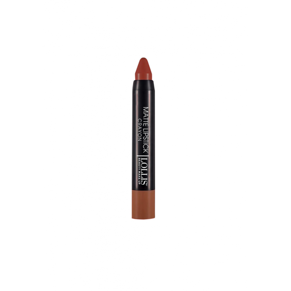 Lollis – Matte Lipstick Crayon 08 Mule Fawn 3 g