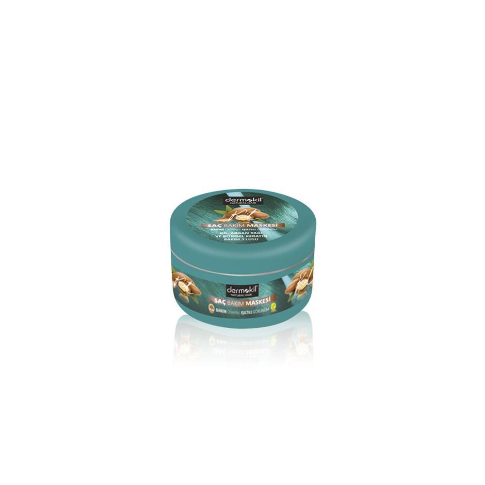 Dermokil - Vegan Μάσκα Περιποίησης Μαλλιών με Άργιλο, Αργανέλαιο και Κερατίνη 300 ml